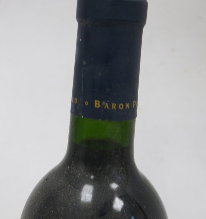 One bottle Baron Philippe de Rothschild Mouton Cadet Bordeaux 1998 - Image 3 of 3