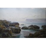 Arthur Tucker (1864-1929) Watercolour "Luminous Morning in Torbay, Devon", signed lower right and
