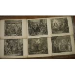Charles Antoine Coypel (1694-1752) Various unframed engravings published by G Vander Gucht,