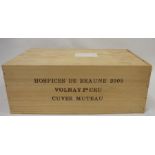 One case (box 12 bottles) Hospices de Beaune 2005, Volnay Premier Cru, Cuvee Muteau  Condition