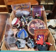 Collection of Harry Potter toys and collectables