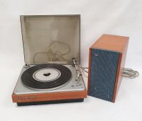 Bang & Olufsen Beogram 1000 with a single speaker and a quantity of LPs Condition ReportUnable to