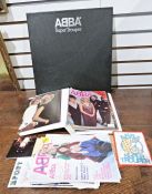 Large quantity of Abba related ephemera (2 boxes)Condition ReportLot includes Abba magazines,