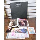 Large quantity of Abba related ephemera (2 boxes)Condition ReportLot includes Abba magazines,