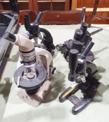 Vicker's Instruments microscope together with three further microscopes (4)