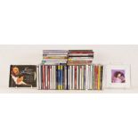 Large collection of CD's, mainly classical, together with a collection of DVD's (2 boxes)