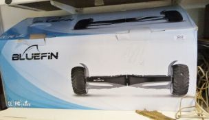 Blue Fin all-terrain hoverboard / segway