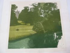 Christopher Penny (1947-2001)  Etching "Dorset Summer", edition 19/180, signed in pencil to the