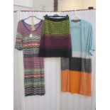 Missoni M dress, a Missoni M wool skirt and a Missoni full-length evening jacket (3)