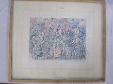 Eduardo Paolozzi RA (Scottish) (1924-2005) Limited edition print  "Ziegfeld", no.18/20, signed in