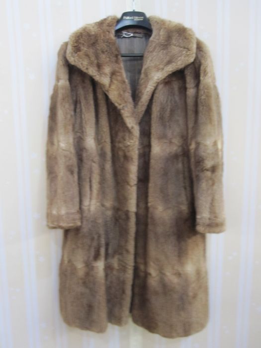 Vintage faux-fur coat, another and a vintage fur coat (3)