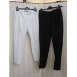 Designer trousers to include Paul Smith Black Label, white linen, two pairs of Stella McCartney,