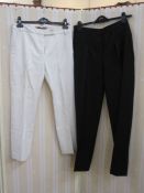 Designer trousers to include Paul Smith Black Label, white linen, two pairs of Stella McCartney,