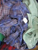 Quantity of gentleman's vintage shirts to include Viyella by London Pride, Sceptre by Tootle,