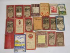 Quantity of assorted maps including Stanford's War Maps No. 17, half-inch map of the British Front