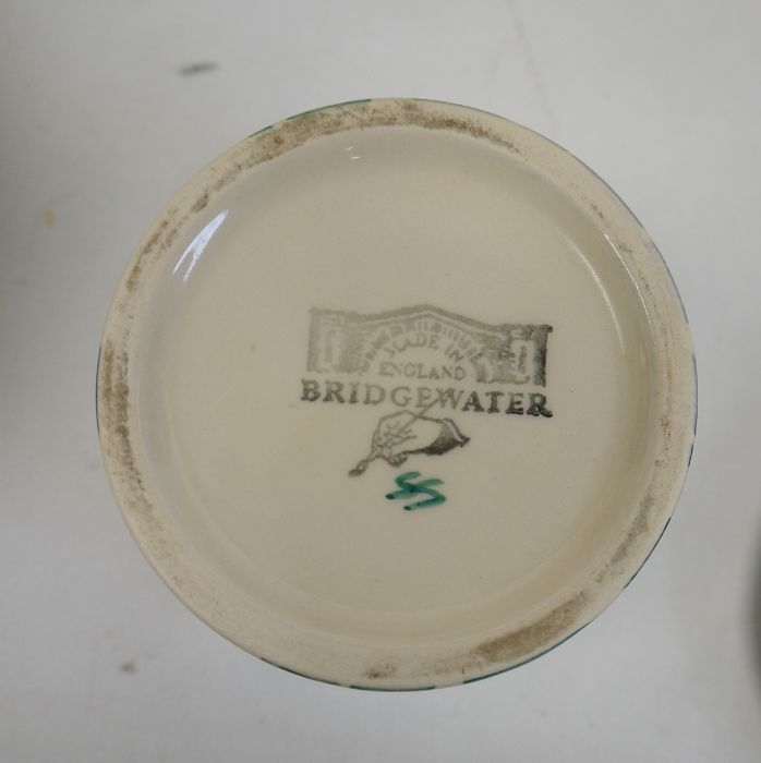 Wadeheath model of a rabbit, a Bridgewater jug, a lidded dish and conserve pot, a Nicola Fasano jug, - Image 3 of 6