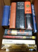 Assorted volumes on various subjects to include Biography, collecting, etc. (5 boxes)