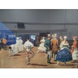 After Laura Knight Colour print Dancers, 51cm x 66cm