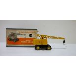 Dinky Supertoys, diecast model No. 571 Coles mobile crane in box