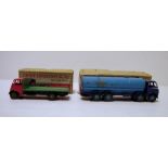 Dinky Supertoys, diecast model No. 504 Foden 14-ton tanker in box, together with Dinky Supertoys No.