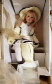 Jan McLean designs collector's doll 'Rose' no. 125/3500, boxed, Jan McLean designs collectors