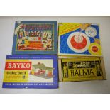 Bayko building outfit no.12, boxed, Spirograph, Monopoly, Halma and other boxed and various toys (