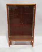 Pair of late 20th century glazed display cabinets (2)