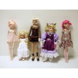 Quantity of  Ellowyne Wilde, Kish & Company and Treasury Collection collector's dolls to include