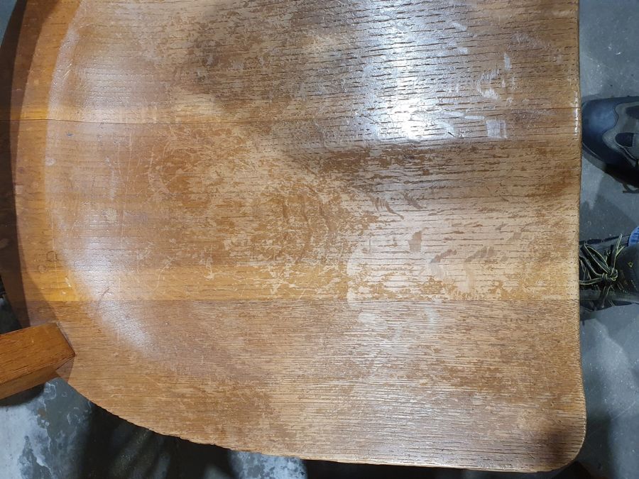 Early 20th century oak office swivel chair  Condition ReportSurface scratches, scuffs and knocks - Image 11 of 21