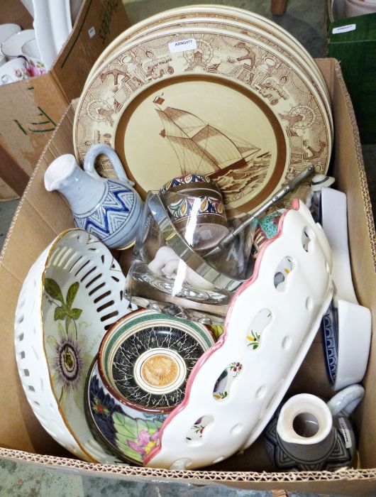 Royal Albert bone china part tea set and various chinaware (4 boxes) - Image 3 of 4