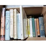 Quantity of volumes to include fishing, gardening, history, collecting, biographies, art etc. (5
