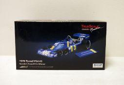 True scale miniatures, diecast model 1976 Tyrrell P34 No. 3 Swedish Grand Prix Winner, Scale 1:18,