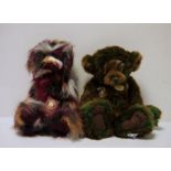Charlie Bears 'Patience' CB159022S and 'Eden' CB625179 (2)