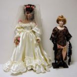 Four Alberon collector's dolls, boxed (4)
