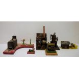 Assorted static steam engines (1 box)