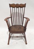 Vintage stickback chair