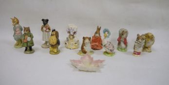 Assorted Beswick 'Beatrix Potter' figures to include Mr Alderman Ptolemy, Lady Mouse, Timmy Tiptoes,