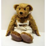 Bearbury of London pale brown mohair plush teddy bear 'Edwin', no.2/5, August 1993, 58cm high