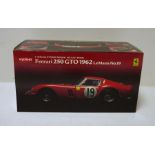 Kyosho 1:18 scale diecast model car 'Ferrari 250 GTO 1962 Le Mans No. 19', boxedCondition ReportDust