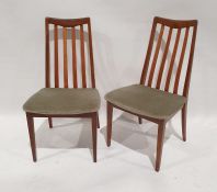 Set of eight mid century modern teak G-Plan chairs (8) Condition ReportSome surface scratches and