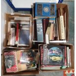 Four boxes of assorted books (4 boxes)