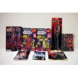 Box of Star Wars collectables