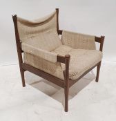 Mid century modern armchair