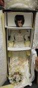 A Thelma Resch bridal collectors doll, boxed