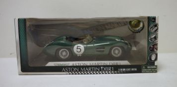 Shelby Aston Martin 50th Anniversary 1:18 scale diecast model, Aston Martin DB R1, boxed