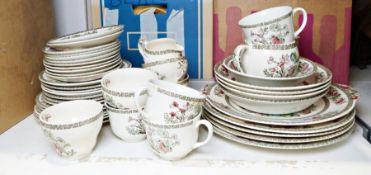 Johnson Brothers part dinner service and a Royal Doulton 'Kingswood' part dinner service