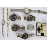Sundry gent's and lady's watches to include Seiko, Pulsar, Casio, etc and a small quantity of