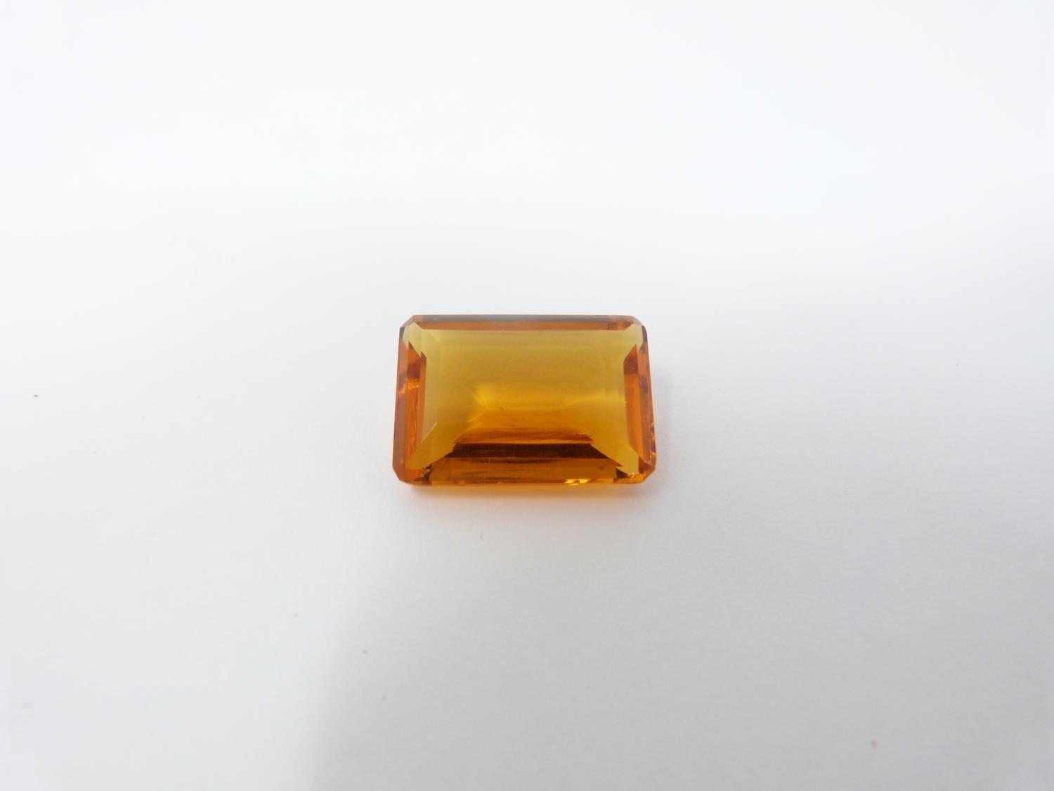 Two GGIL (Global Gems International Laboratories) certified rectangular emerald cut AAA grade - Image 5 of 6