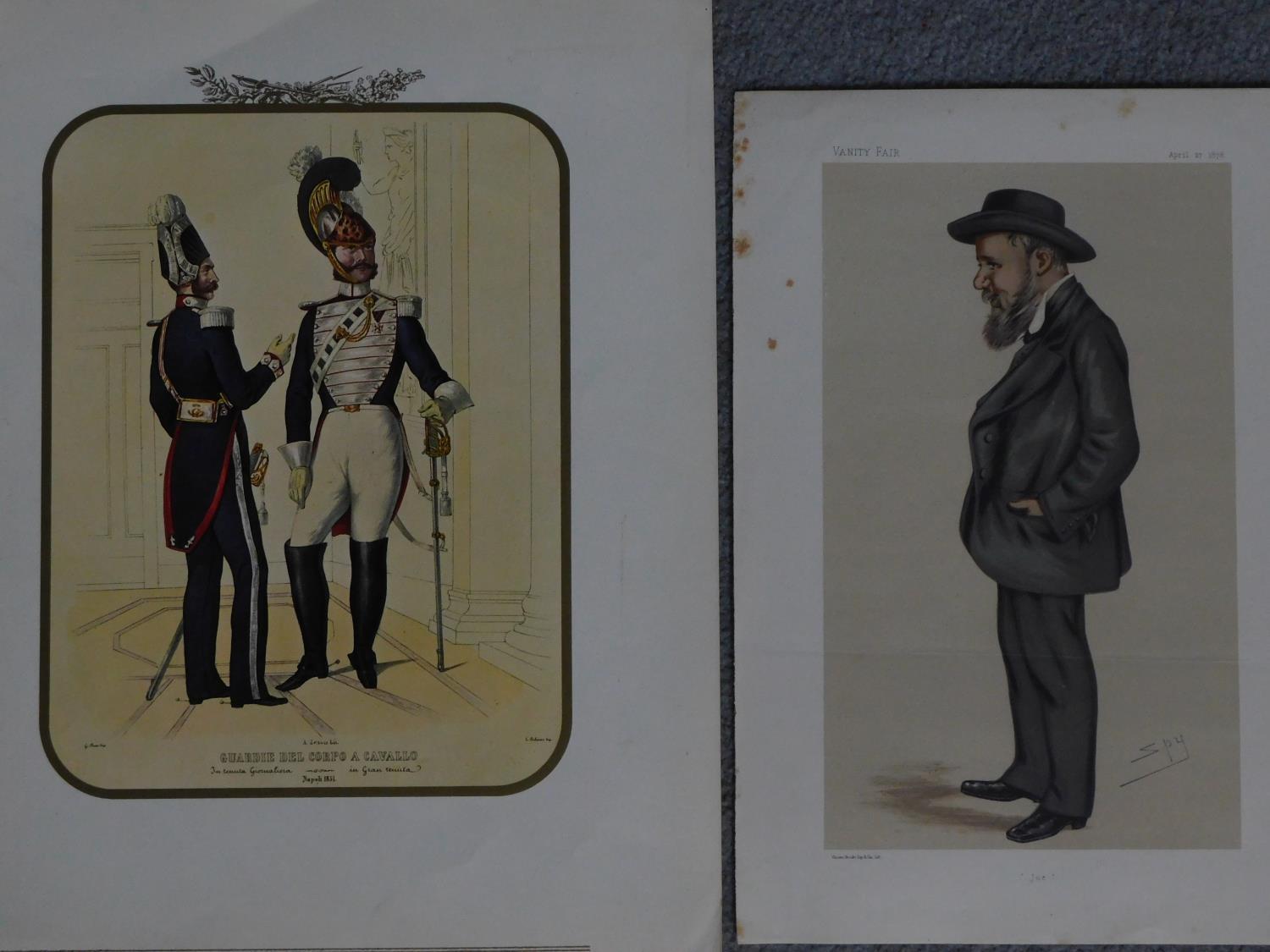 A collection of Vanity Fair prints together with a print of Count Von Bismarck Shoenausen and Prince - Image 2 of 10