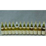 Eleven bottles of 1991 Chablis, Daniel Dampt and a bottle of 1988 Jean DeFaix (12)